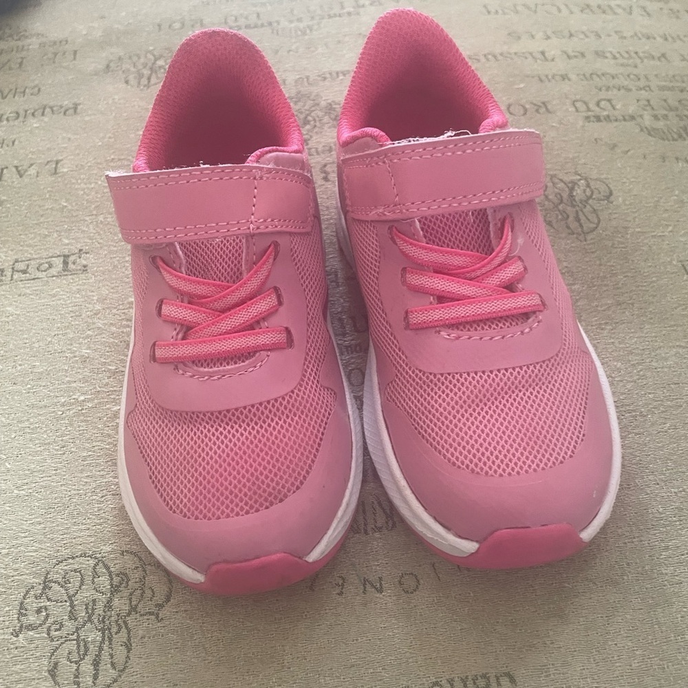 Kids Pink Athletic Shoes - Picture 2 of 4